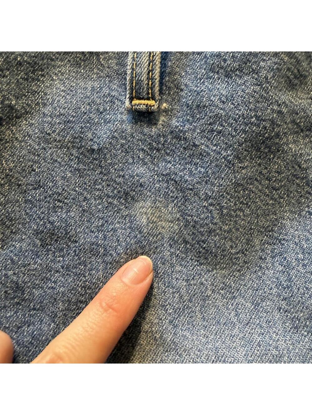 Fragile Jean Co Union Jack Mini Denim Skirt - Picture 5 of 6